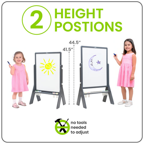 Peek-A-Boo Adjustable Height Art Easel