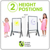 Peek-A-Boo Adjustable Height Art Easel