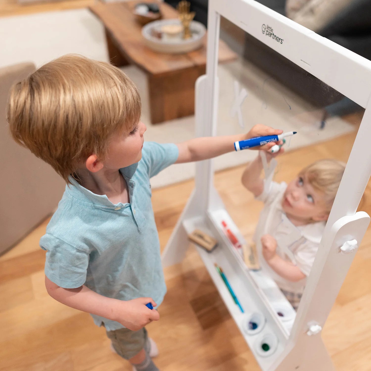 Peek-A-Boo Art Easel