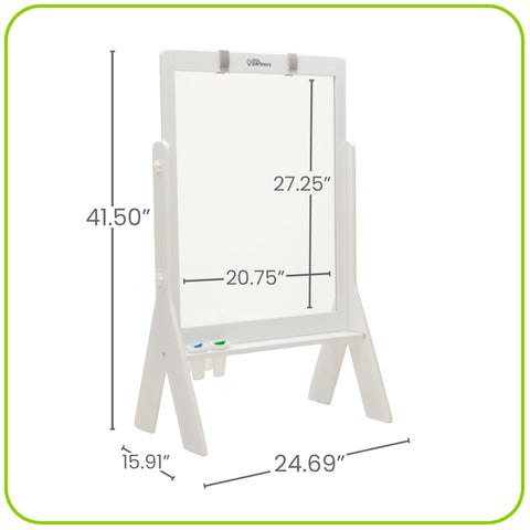 Peek-A-Boo Adjustable Height Art Easel