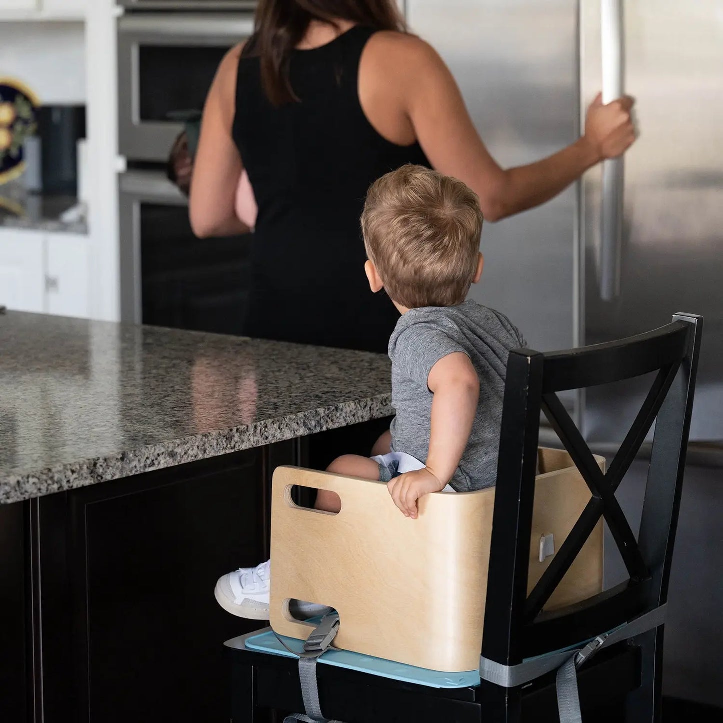 3-in-1 Learning Booster Seat and Step Stool