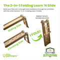 2-in-1 Folding Learn 'N Slide