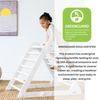 The Learn N Climb Triangle is Greenguard Gold Certified to emit less harmful chemicals, making the air safer for you and your family.