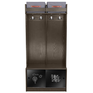 Wooden locker cubbies for home