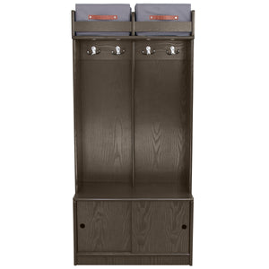 Wooden locker cubbies for home