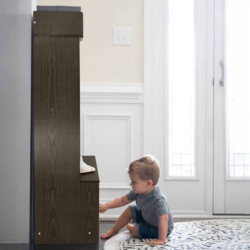 Wooden locker cubbies for home