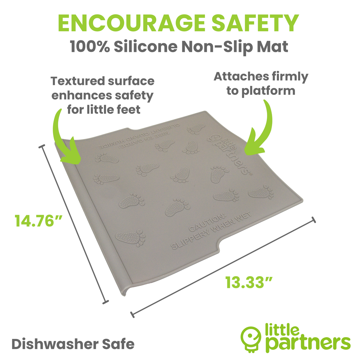 Silicone Mat for Learn 'N Fold Learning Tower Platform –dd Little Partners