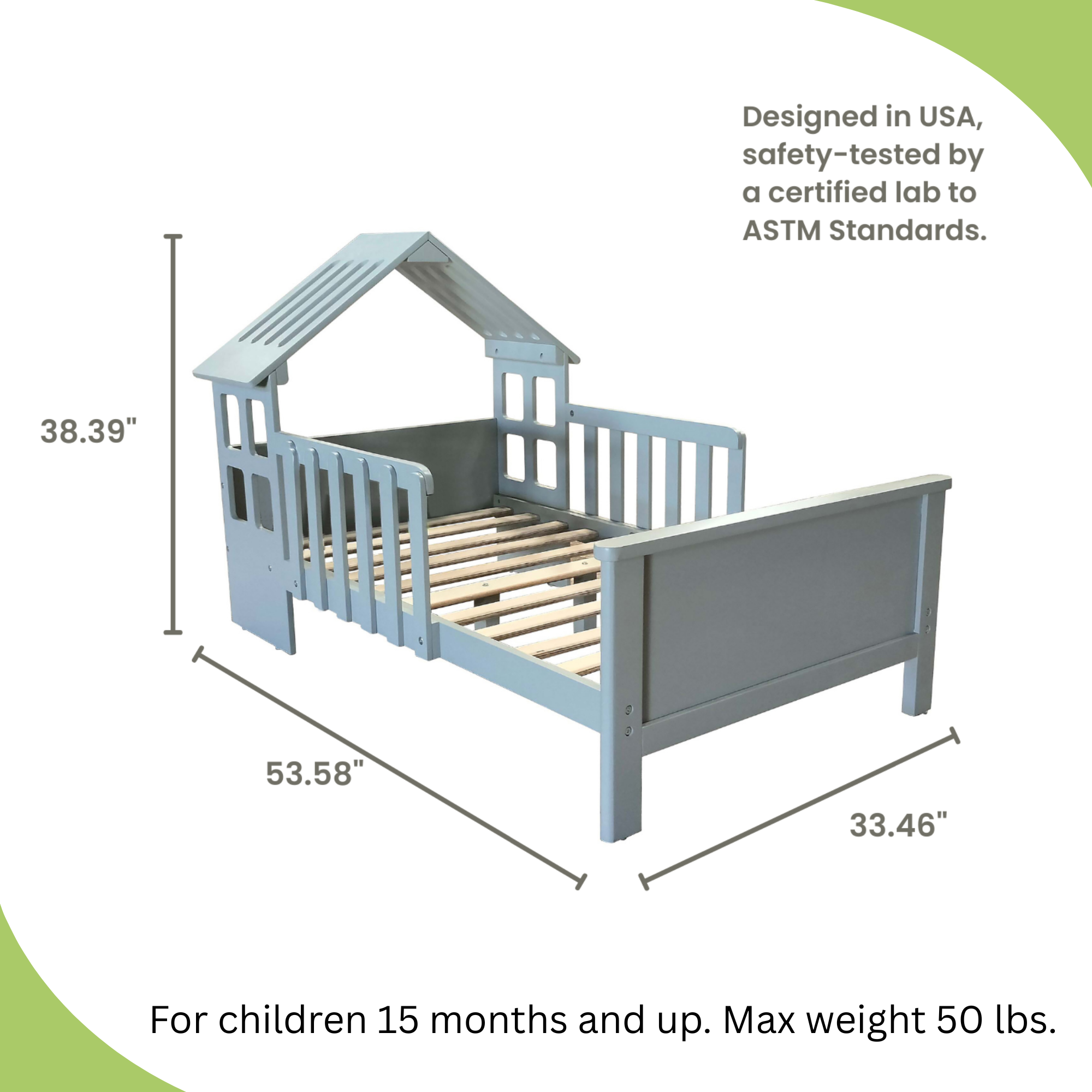 Lil' Toddler House Bed