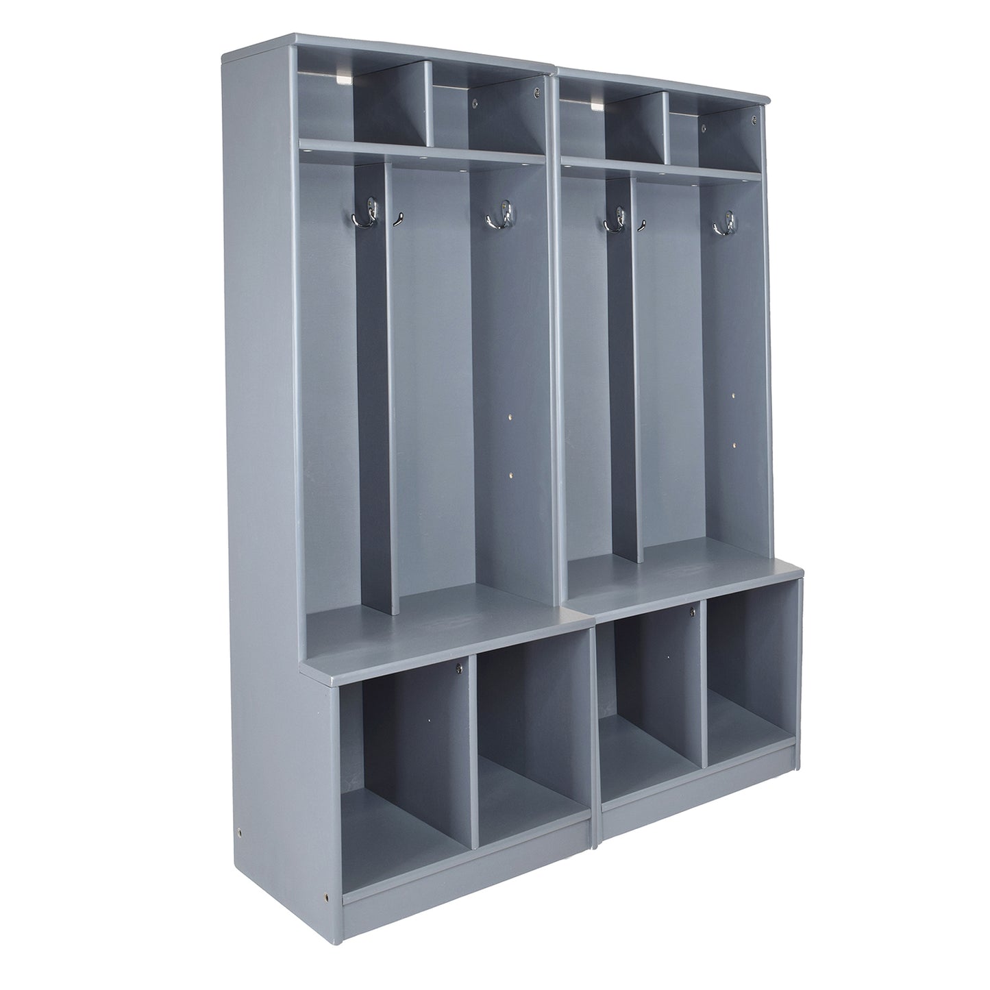 Two Learn N Store Cubbies can be combined together for even more storage.