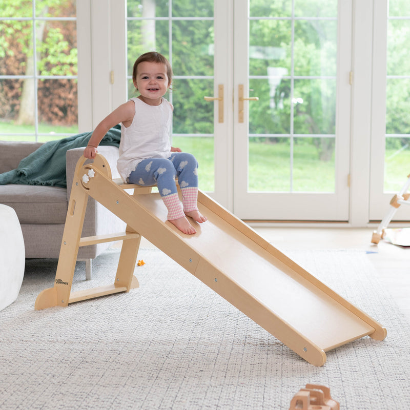 Juego De Interior Little Adventurer Step And Slide - Tobogán Y Escalador Para Niños Pequeños