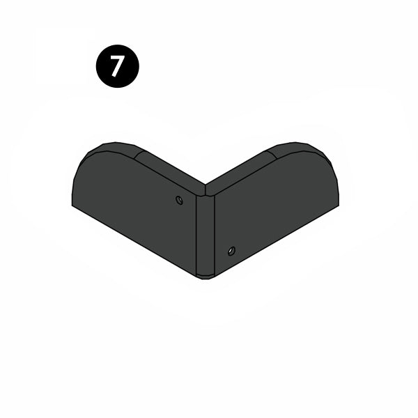 EZ Fold 'N Grow Learning Tower - Replacement Foot - Part # LP0172-7