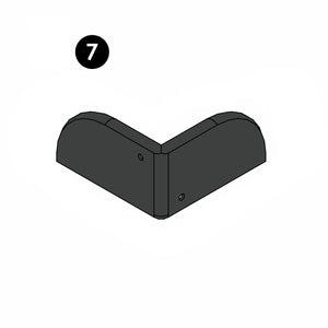 EZ Fold 'N Grow Learning Tower - Replacement Foot - Part # LP0172-7