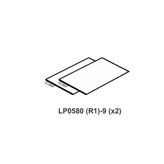 Artist EZ Easel - LP0580 - Eraser - Part #9 (x2)