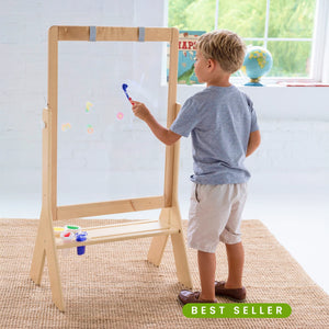 Peek-A-Boo Adjustable Height Art Easel