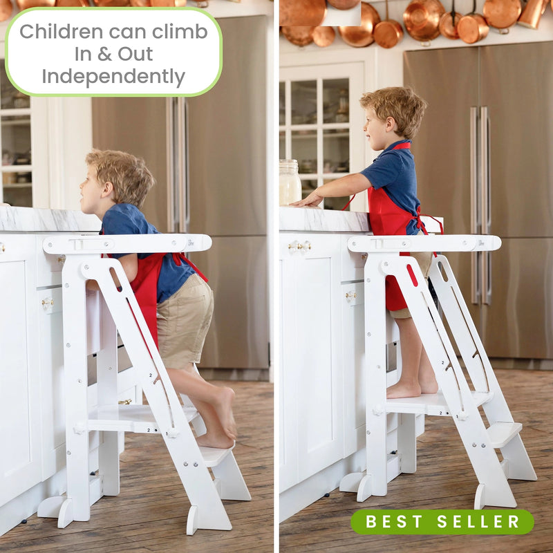 Folding Learning Tower for Kids