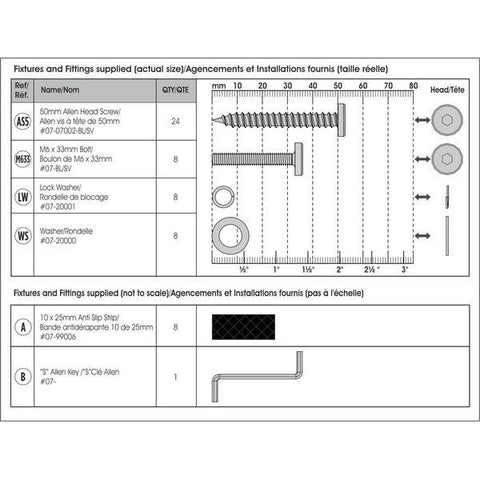 The Original Learning Tower - LP0141 (R1)  - *Assembly Hardware Set