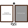 Learning Tower Learn and Share Easel (LP0181) - Magnetic White Board/Felt Board