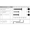 Learning Tower Learn and Share Easel (LP0181) - *Assembly Hardware Set