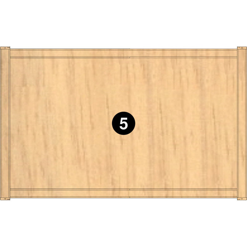 Deluxe Learn and Play Art Center - LP0280 (R1) - Top Shelf - Part #5