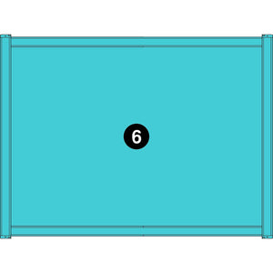 Deluxe Learn and Play Art Center - LP0280 (R1) - Bottom Shelf - Part #6