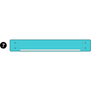 Deluxe Learn and Play Art Center - LP0280 (R1) - Paper Roll Holder Base - Part #7