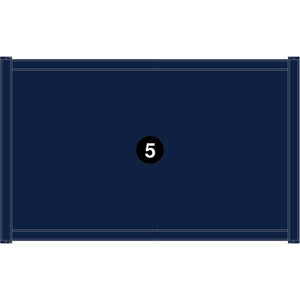 Deluxe Learn and Play Art Center - LP0280 (R1) - Top Shelf - Part #5