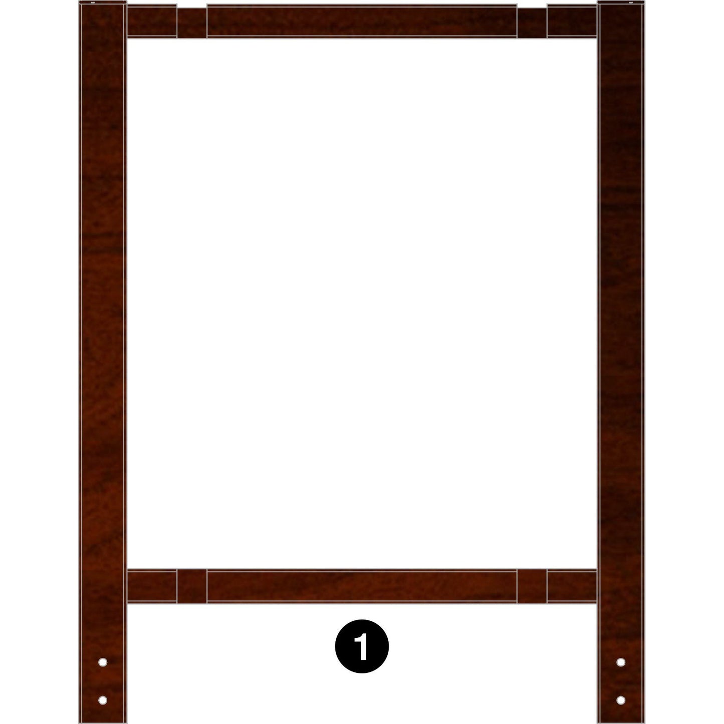 Deluxe Learn and Play Art Center - LP0280 (R1) - White Board - Part #1