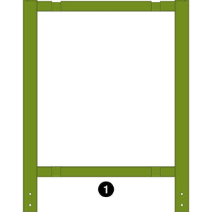 Deluxe Learn and Play Art Center - LP0280 (R1) - White Board - Part #1