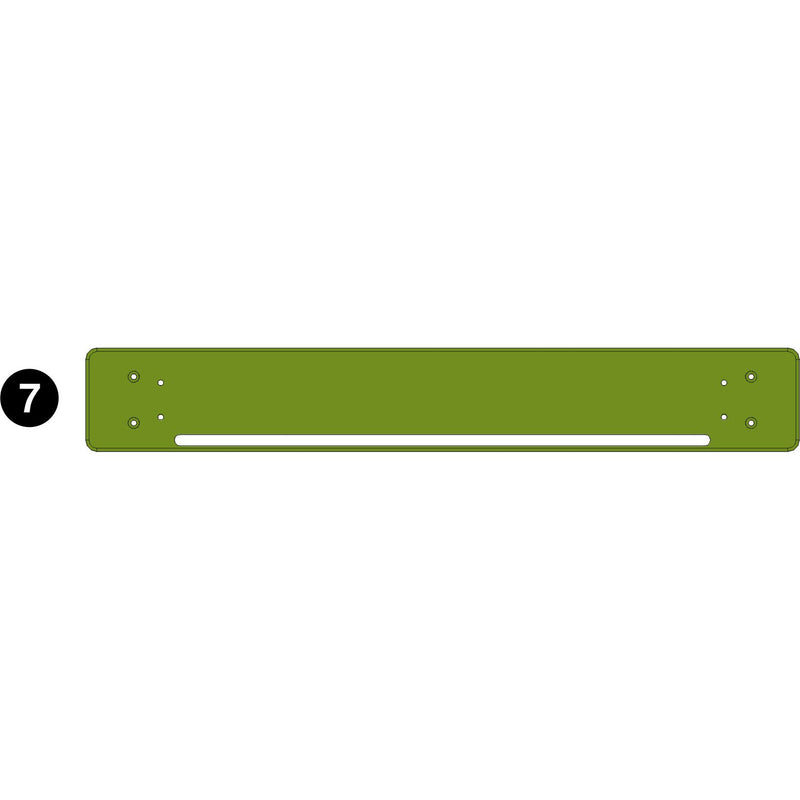 Deluxe Learn and Play Art Center - LP0280 (R1) - Paper Roll Holder Base - Part #7