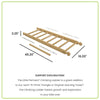 Measurements of the Climbing Ladder.