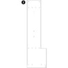 2 Cubby Kids Locker - LPA200 - Right Panel - Part #2