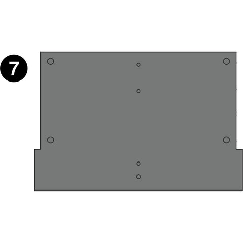 2 Cubby Kids Locker - LPA200 - Middle Panel - Part #7