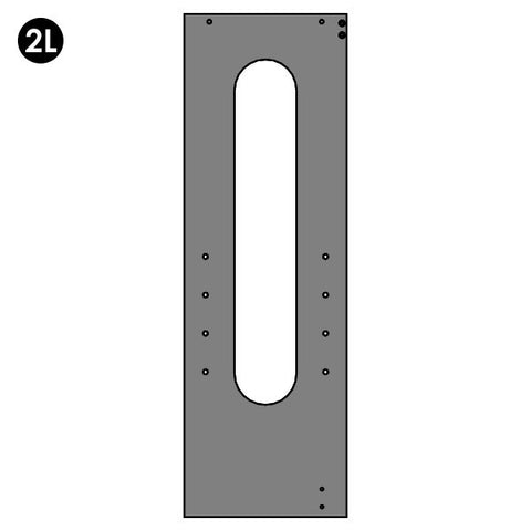 Explore N Store Learning Tower (LP0145) - Left Panel - Part #2L