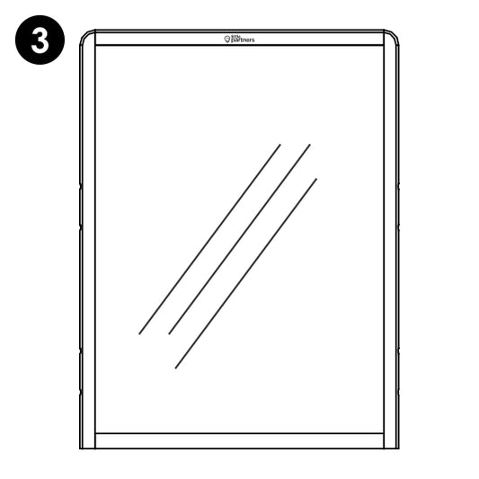 Contempo Art Easel - Peek A Boo (LP0385) - Plexiglass Board