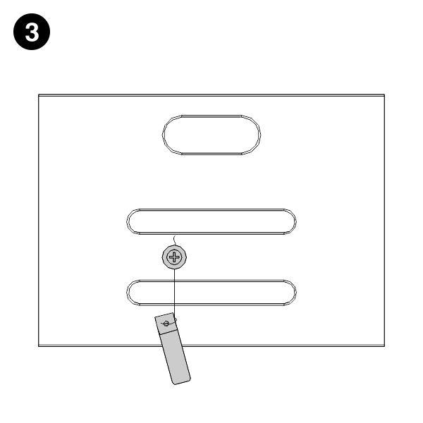 Step One Rear Panel StepUp! Step Stool - BACK PANEL - Part #3 –dd Little Partners