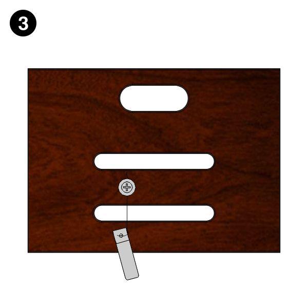 Step One Rear Panel StepUp! Step Stool - BACK PANEL - Part #3 –dd Little Partners